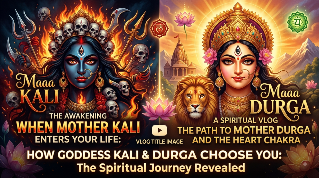 When do Mother Kali and Mother Durga enter your life? It happens naturally as you connect with spirituality